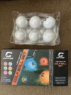 Cipton LED Light Up Golf Balls NEW!