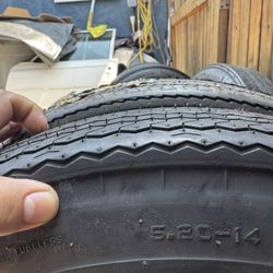 NOS New Original 5.60-14 Premium Sport Way Lowrider Tires Please Read Posting 