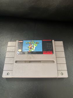 Super Mario World SNES Cartridge