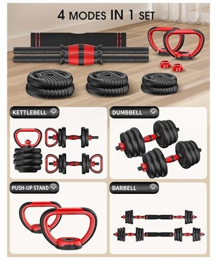 Adjustable Dumbbells Set