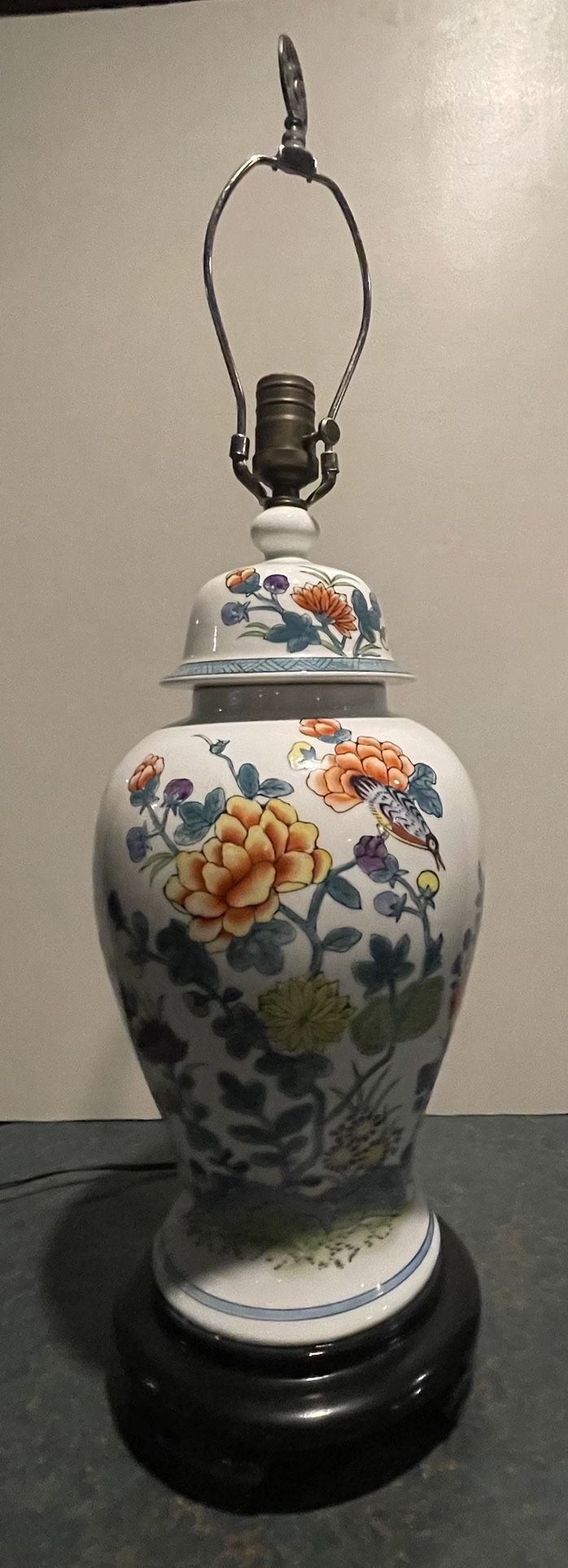 Vintage Mid-Century Asian Ginger Jar Lamps! 