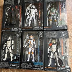 Star Wars Black Series Orange And Blue Line