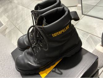Botas caterpillar usadas  size 12 brown or black