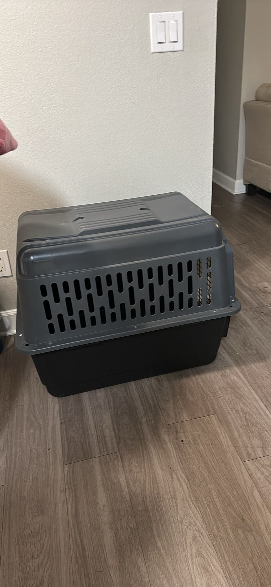 Pet Porter Cage And Bowl