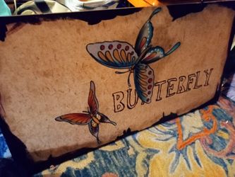 Beautiful Large Butterfly Art Wall Deco