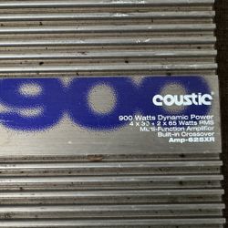 Coustic 900 Watts AMP