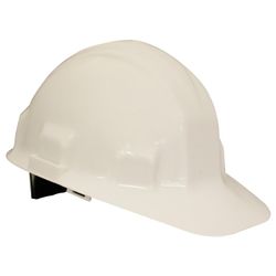 Safety Hard Hat with 6-Point Ratchet Suspension (Set of 12)