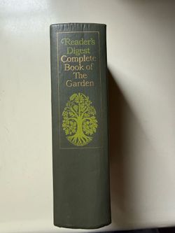 Vintage garden book