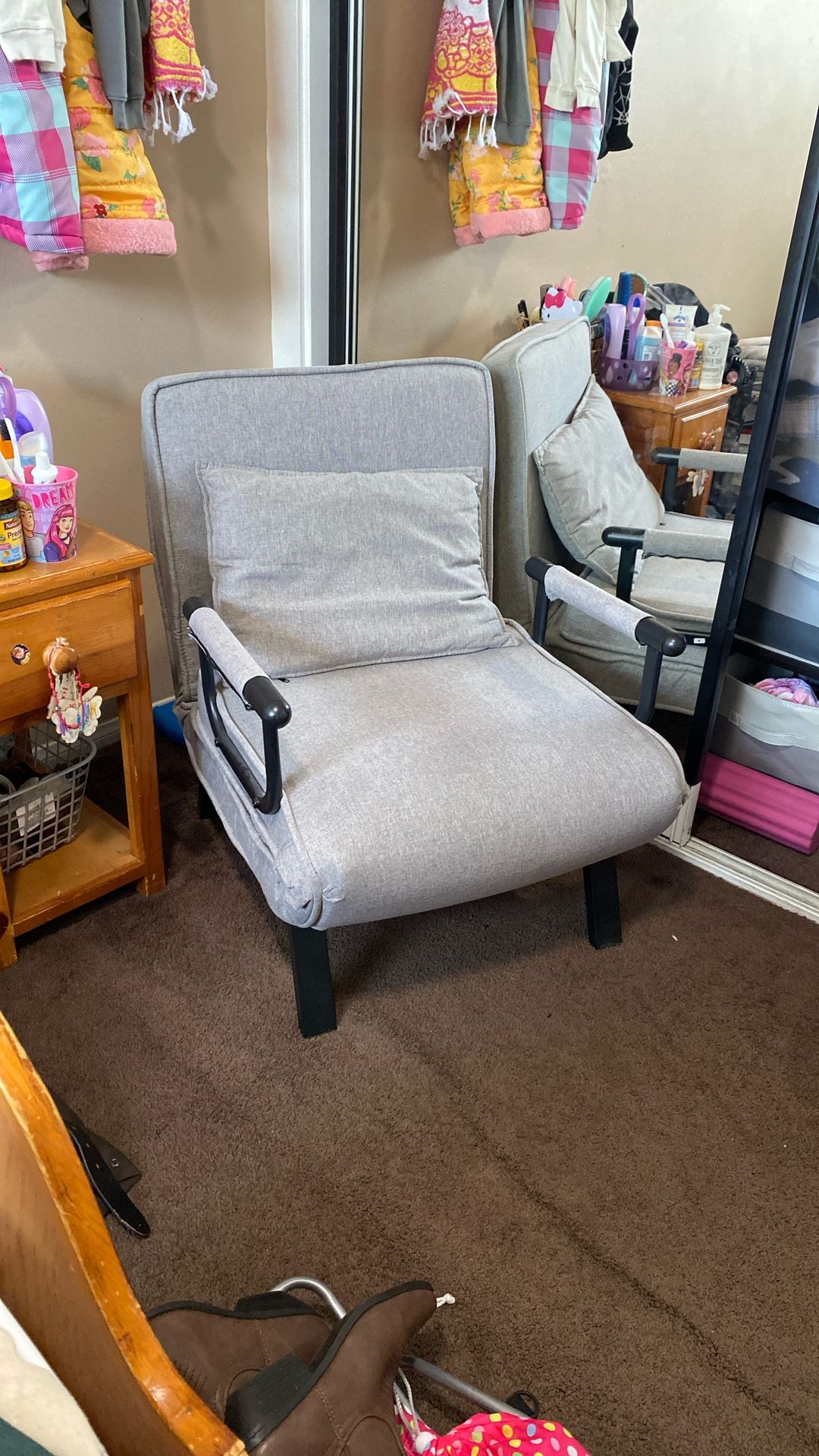 Chair Sofa Bed With 5 Adjustable Settings