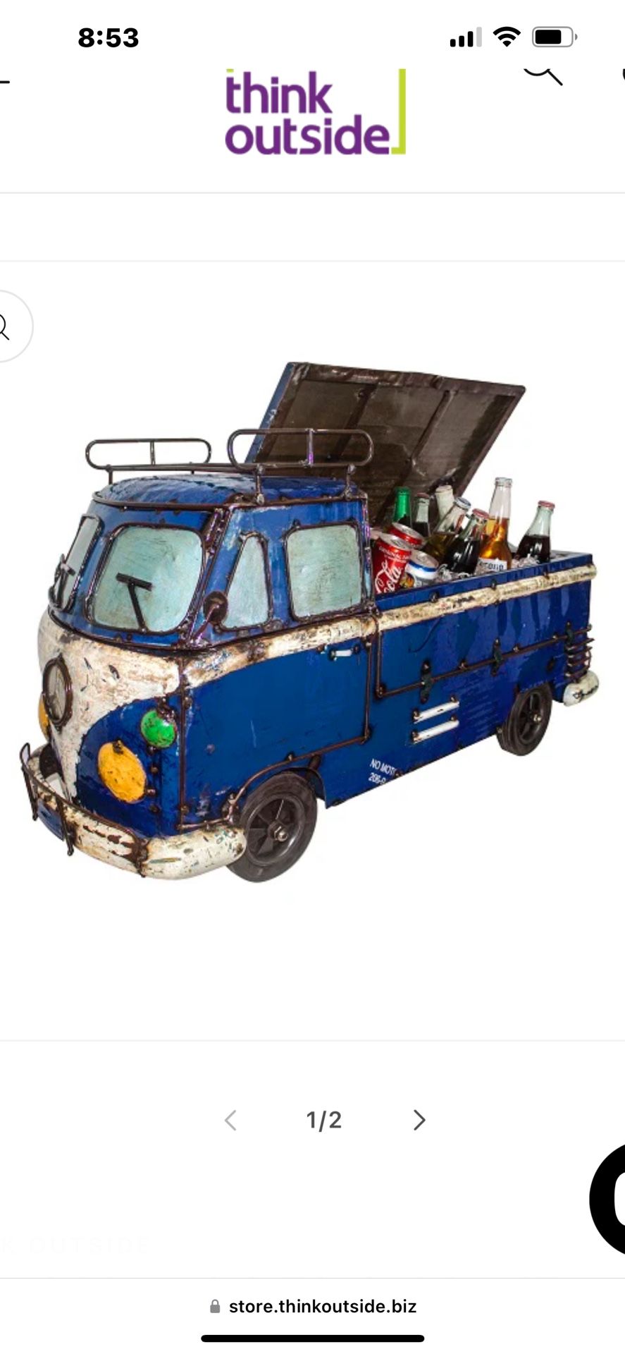 Kool Kombi Pick-up Truck Beverage Tub