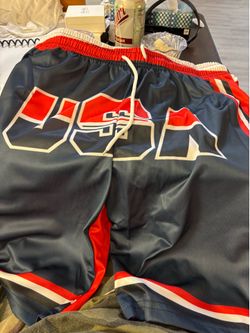 Olympic basketball shorts