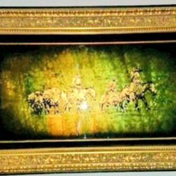 24k Gold Painting Eaucharist 