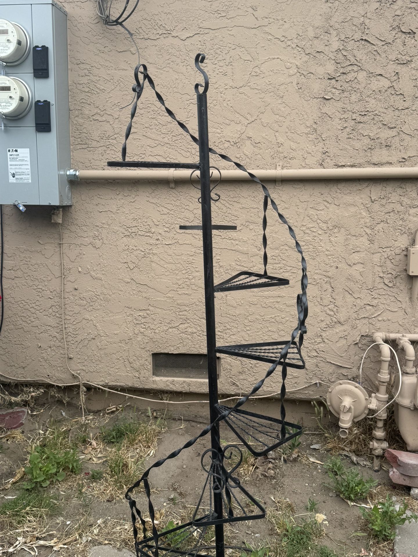 Plant Stand 6ft Metal 30