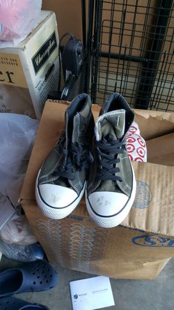 Converse camouflage shoes