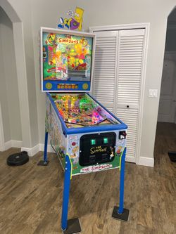 1990s Data East Simpsons Pinball Machine