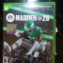 New Madden 26 Xbox Series X