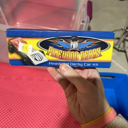 pinewood derby car kit