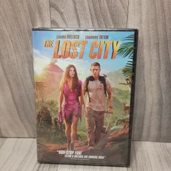 The Lost City DVD Brand New Sealed 2022 Channing Tatum Sandra Bullock