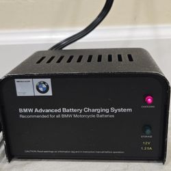 BMW Advanced Battery Charging System Recommended for all BMW Motorcycle Battery 12v 1.25amp