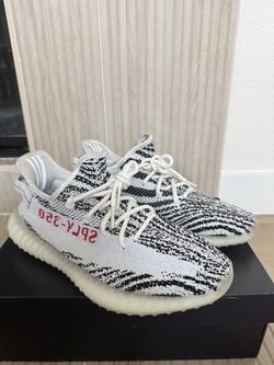 Yeezy 350 Zebra size 9.5 pre-owned no box San Diego