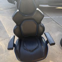 Black/Blue Gaming Chair