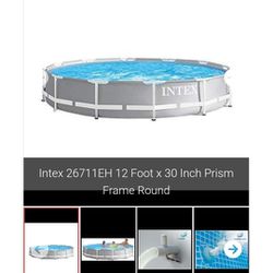 Intex Pool 12 Foot × 30 Inch 