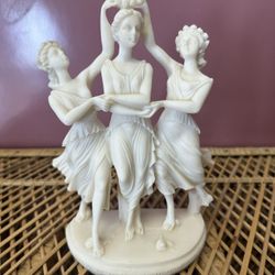 The Three Graces Alabaster Sculpture