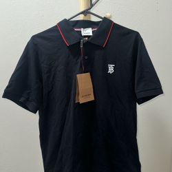 Mens Burberry Polo
