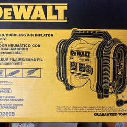 DEWALT 20V MAX Cordless Electric Portable Inflator 
