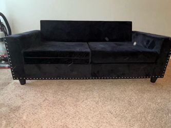 Two Black Couches
