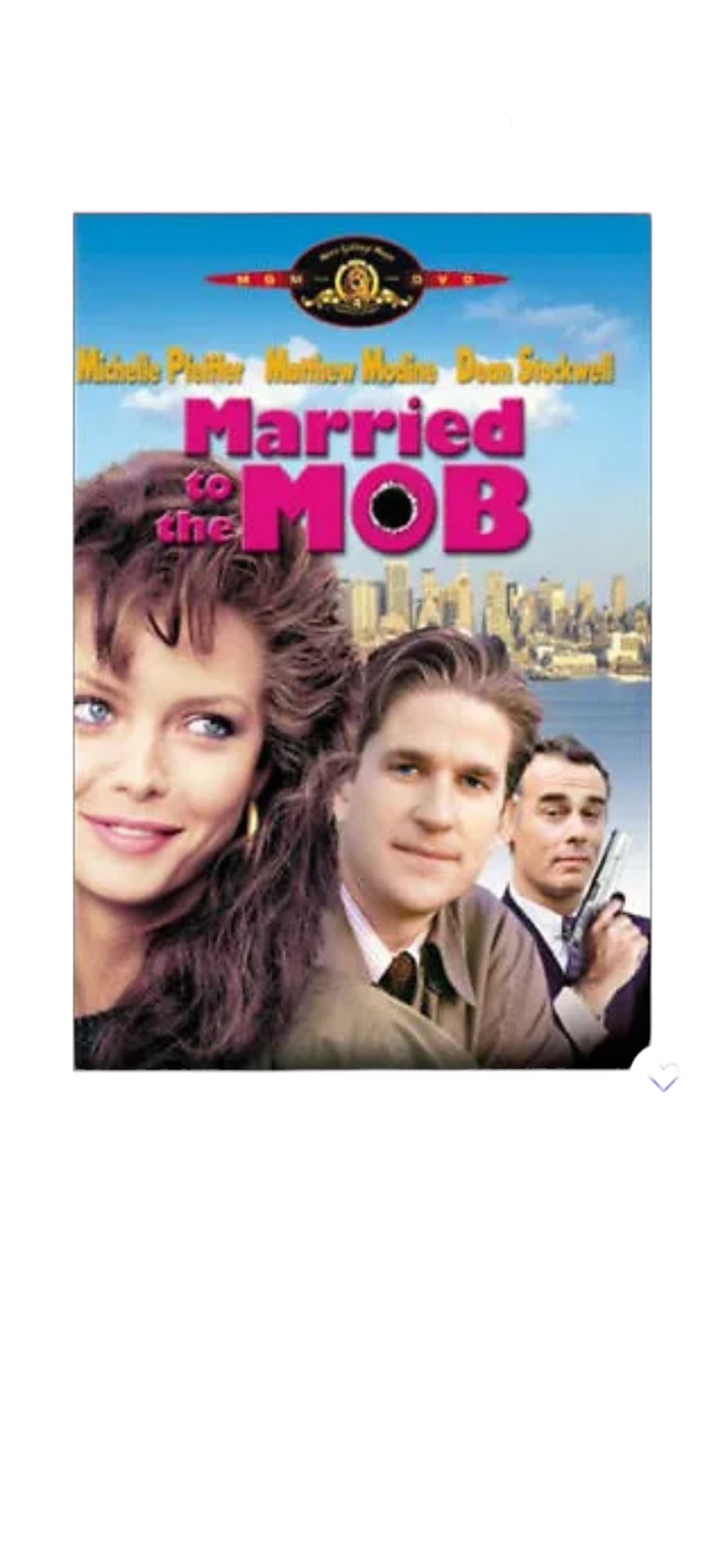 Married to the Mob DVD MOVIE Alec Baldwin, Michelle Pfeiffer, Joan Cusack R Orio Get ready for a wild ride with this hilarious comedy featuring Alec