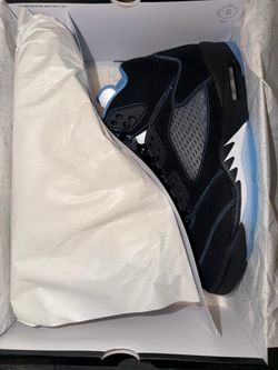 Jordan 5 Black Carolina Size 12