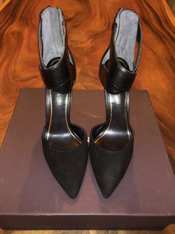 Enzo Angiolini Black Suede pumps size 7 - Brand new in box