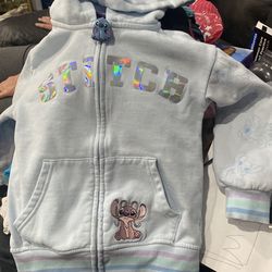 Kids stitch hooded sweatshirt