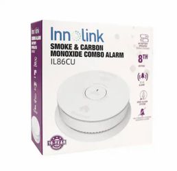 Innolink Smoke and Carbon Monoxide Detector with 2 x AA battery, Conforms to UL 217 and UL 2034 Standards 1-Pack