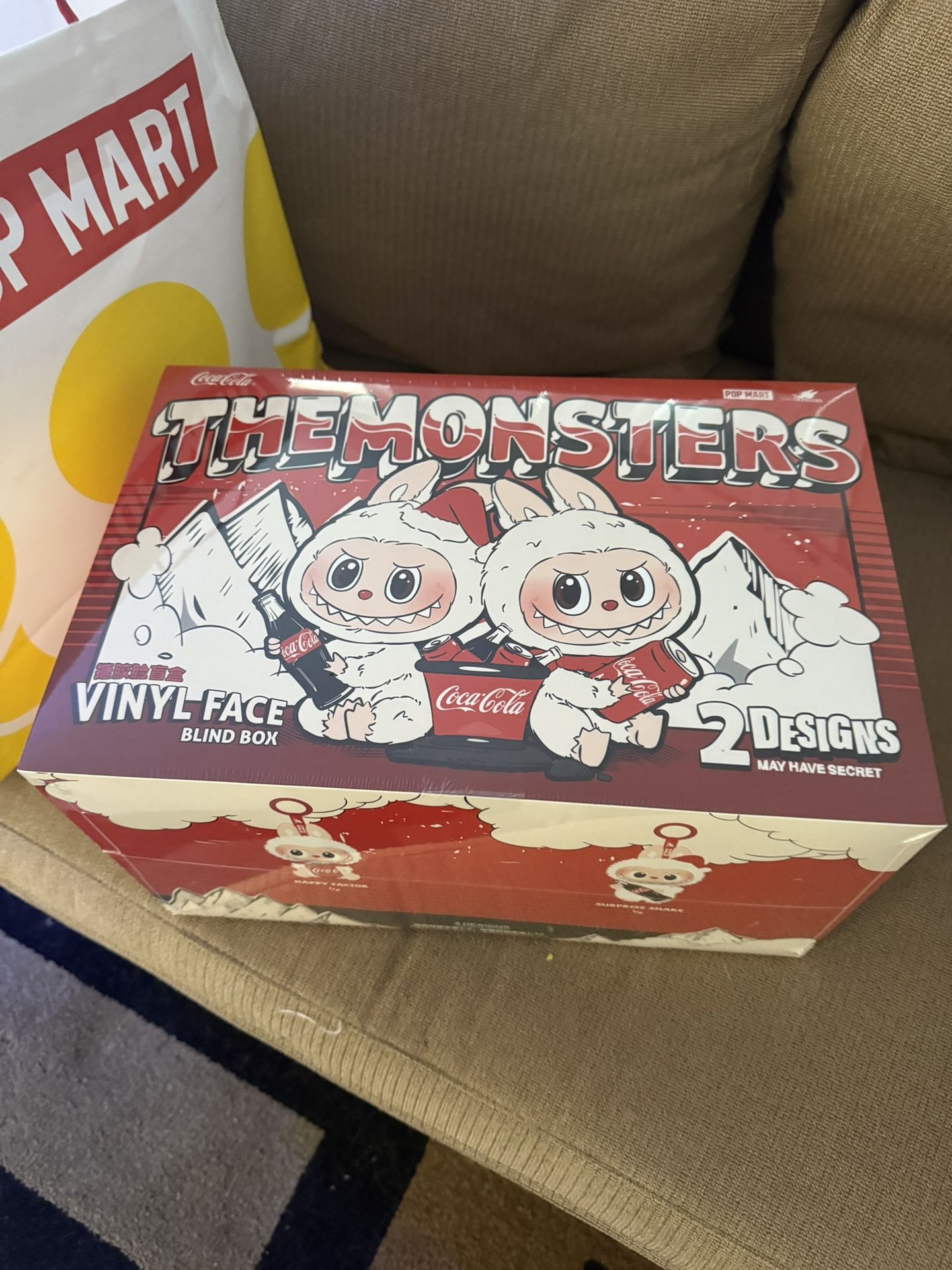 Coca Cola Labubu Sealed Set