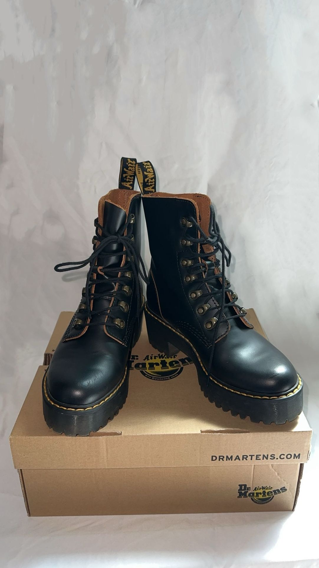 Dr. Marten’s Leona Leather Boots