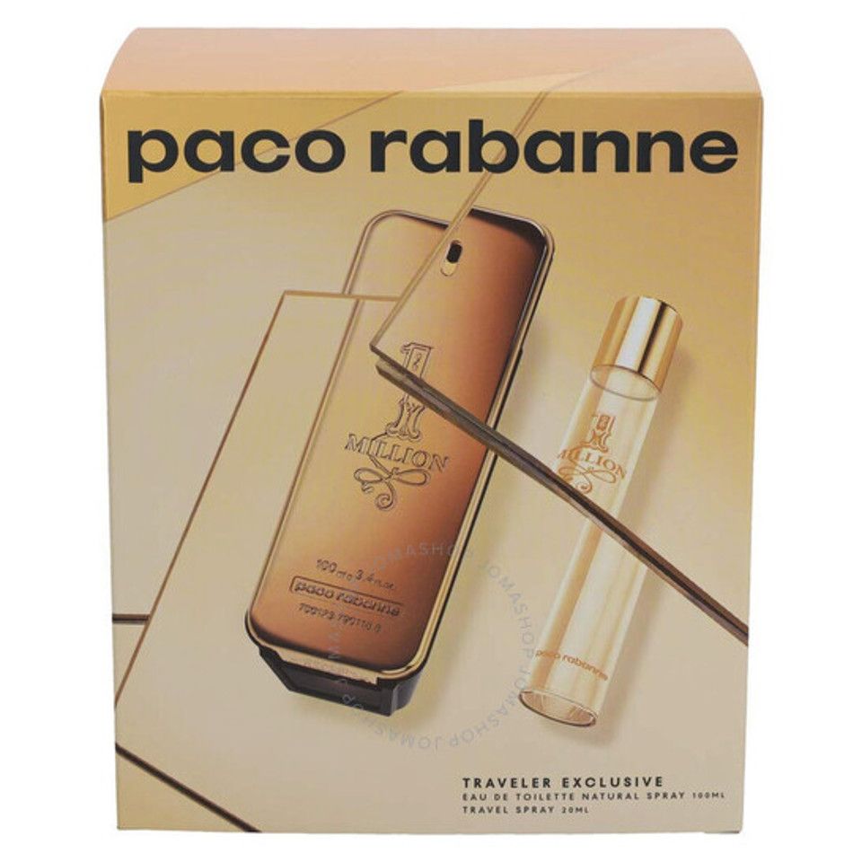 PACO RABANNE - 1 MILLION ( 3.4 EDT + 10 ML ) 2PC SET ( M )