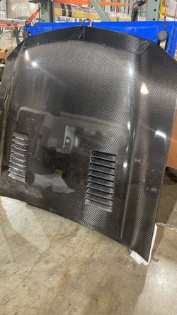 2005-2009 Mustang Carbon Fiber A44 Ram Air Hood