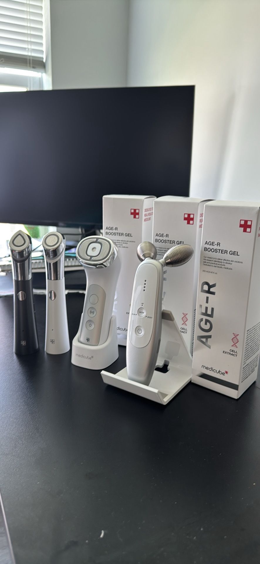 Medicube Facial Treament Devices With gels