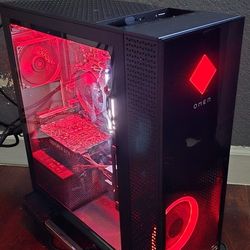 Gaming PC – HP Omen 30L / Ryzen 5 / GTX 1660 SUPER / 8 GB RAM / SSD + 1 TB HDD / Windows 11