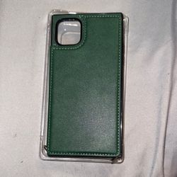 Green Leather Phone Case IPhone 11 Pro Max