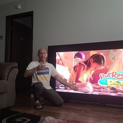 Samsung Flat TV. 