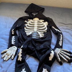 Skeleton Child costume size Small