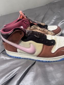 Nike X Social Status “chocolate Milk” Dunk Mid