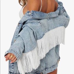 Size small Oversize Denim Jacket 