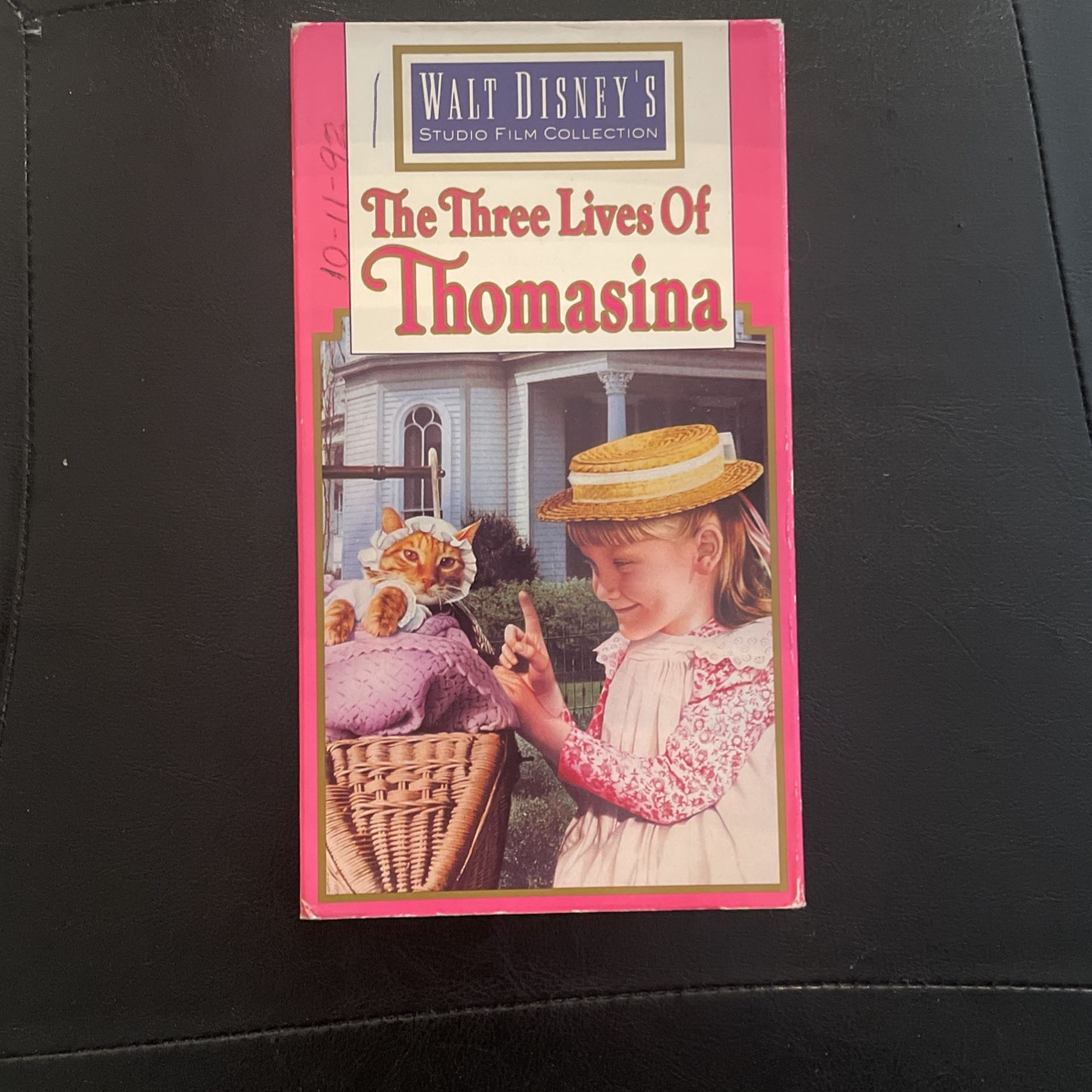 Walt Disney’s Studio film Collection The Three Lives Of Thomasina On VHS