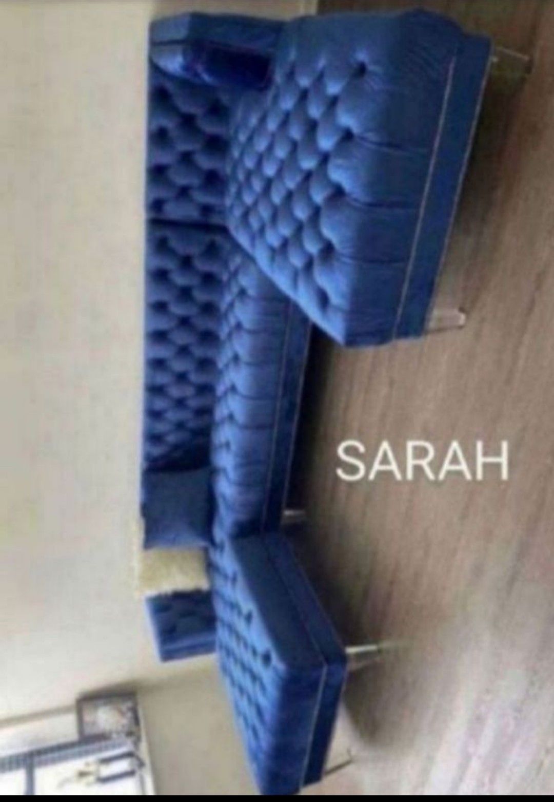 Brand New 🧿🧿🧿sectional couch oversized blue🧿 No credit check 🧿 39 down 🧿