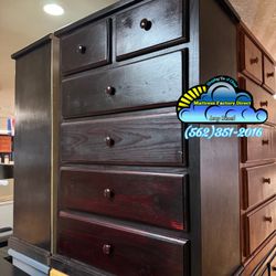 Cherry Duplex Pinewood Dresser Cajonera Comoda Nueva