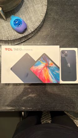 Brand new iPhone 13 128gb & TCL tab 10 5g tablet